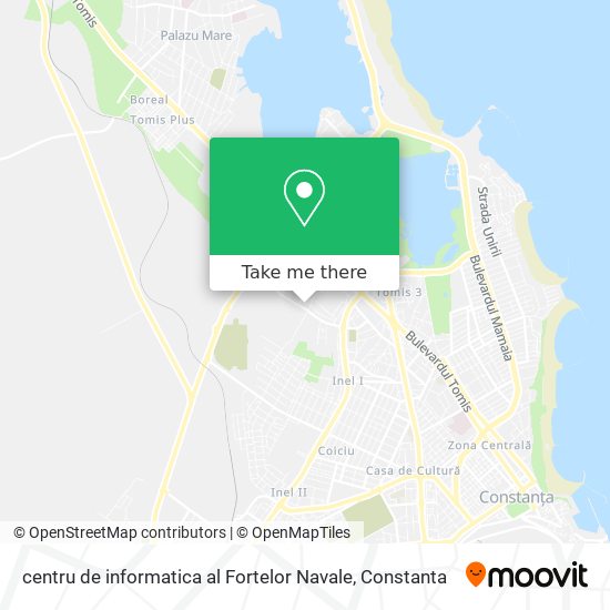 centru de informatica al Fortelor Navale map