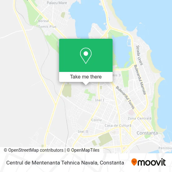 Centrul de Mentenanta Tehnica Navala map