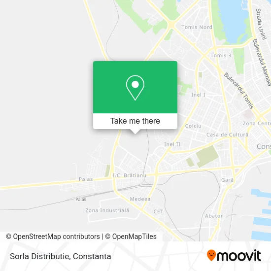 Sorla Distributie map