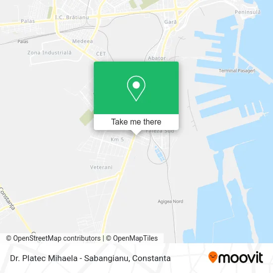 Dr. Platec Mihaela - Sabangianu map
