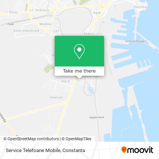 Service Telefoane Mobile map