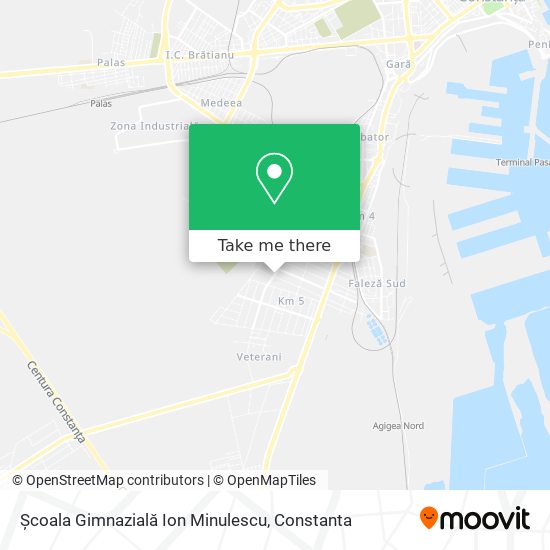 Școala Gimnazială Ion Minulescu map