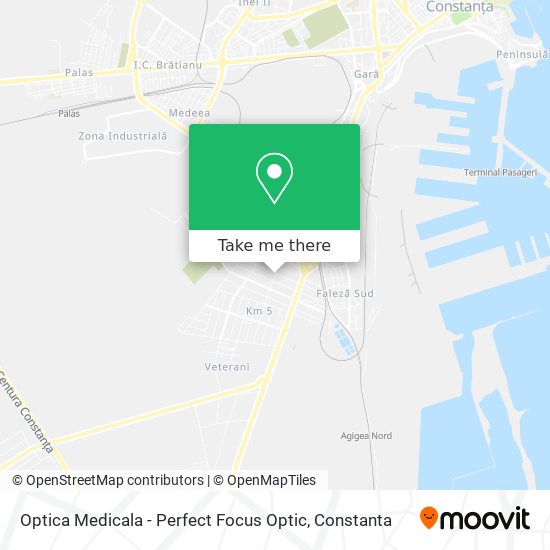 Optica Medicala - Perfect Focus Optic map