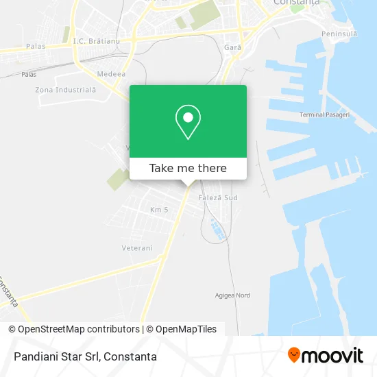 Pandiani Star Srl map