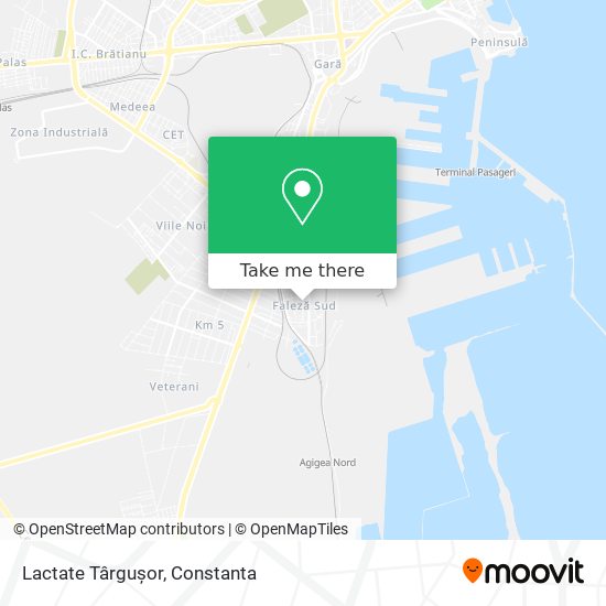 Lactate Târgușor map