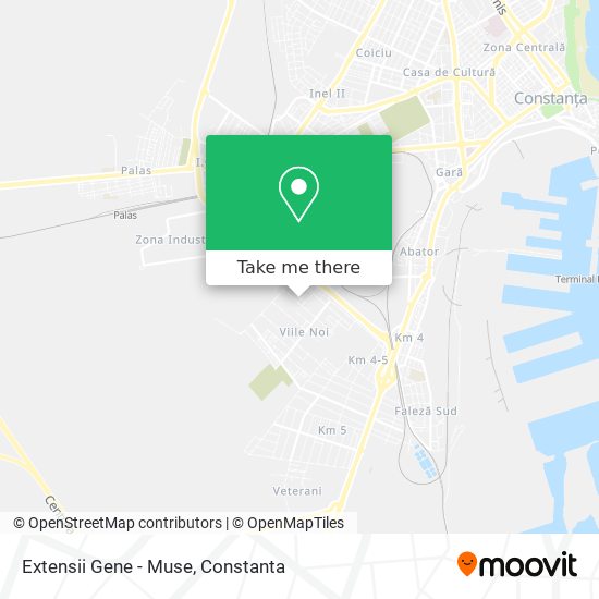 Extensii Gene - Muse map