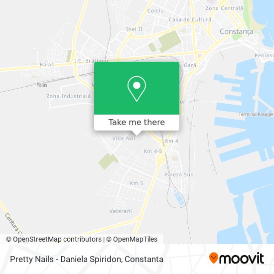 Pretty Nails - Daniela Spiridon map