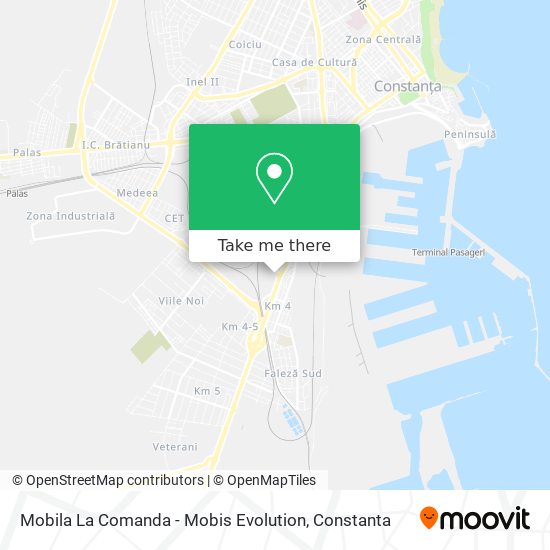 Mobila La Comanda - Mobis Evolution map
