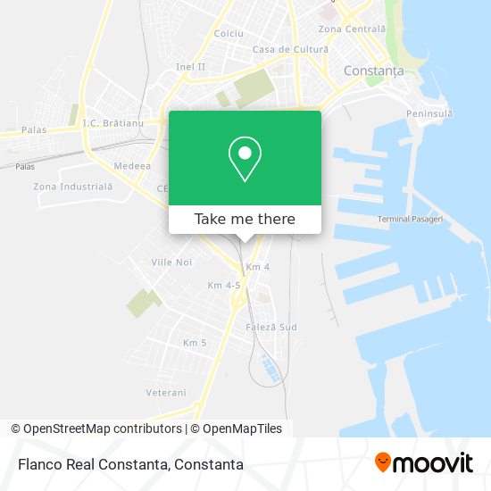 Flanco Real Constanta map