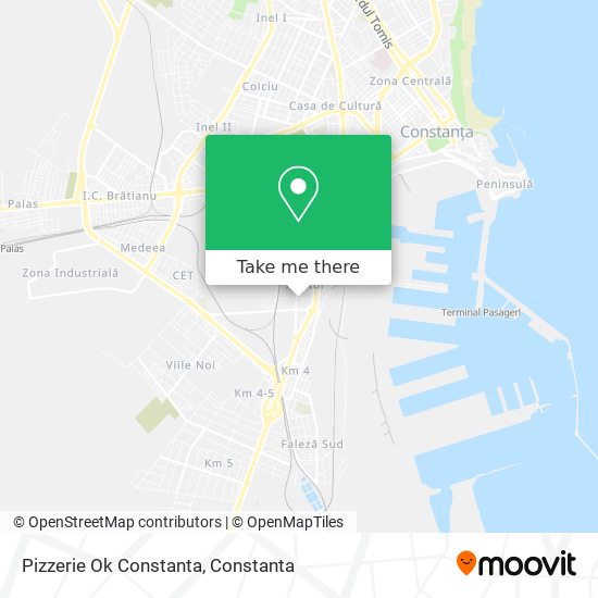Pizzerie Ok Constanta map