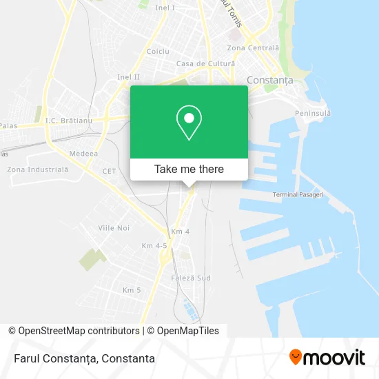 Farul Constanța map