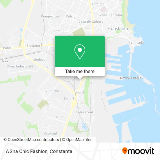 A'Sha Chic Fashion map