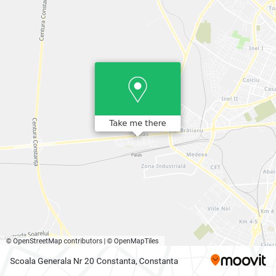 Scoala Generala Nr 20 Constanta map