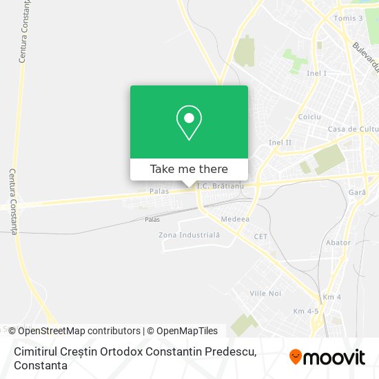Cimitirul Creștin Ortodox Constantin Predescu map