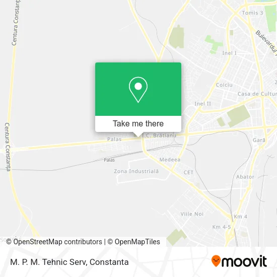 M. P. M. Tehnic Serv map