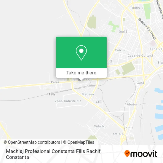 Machiaj Profesional Constanta Filis Rachif map