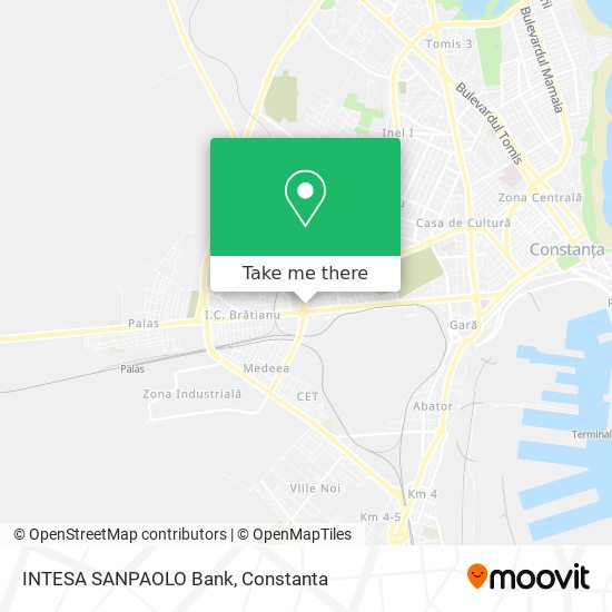 INTESA SANPAOLO Bank map