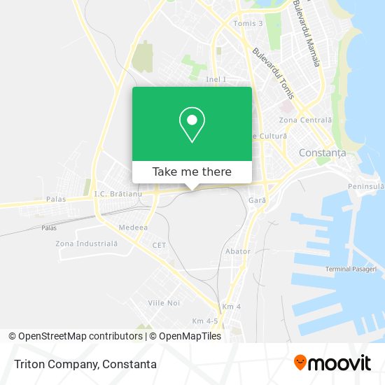 Triton Company map