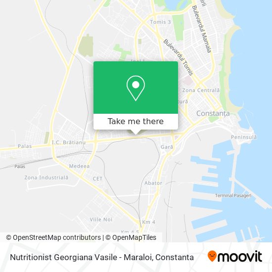 Nutritionist Georgiana Vasile - Maraloi map