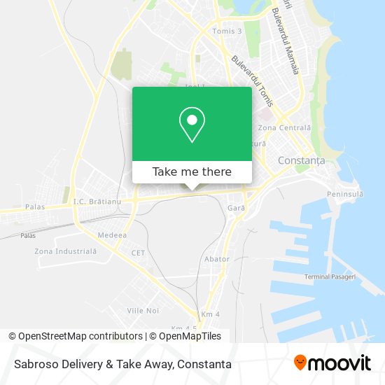 Sabroso Delivery & Take Away map