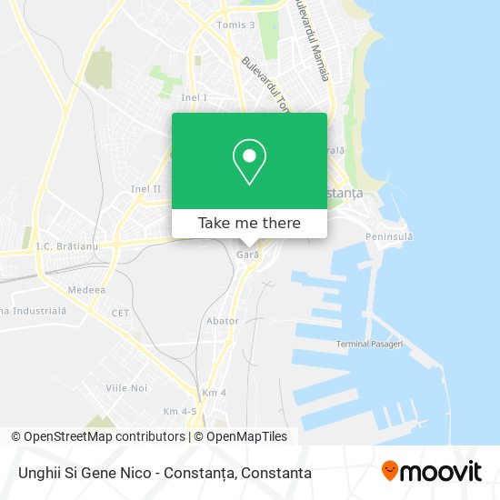 Unghii Si Gene Nico - Constanța map