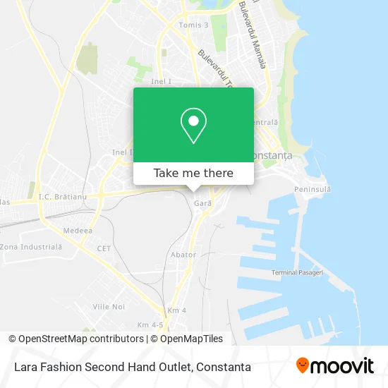 Lara Fashion Second Hand Outlet map