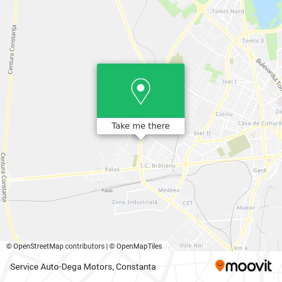 Service Auto-Dega Motors map