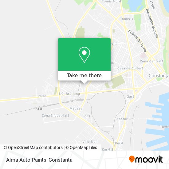 Alma Auto Paints map
