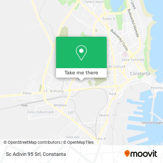 Sc Adivin 95 Srl map
