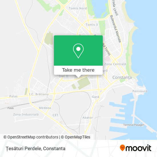 Țesături Perdele map