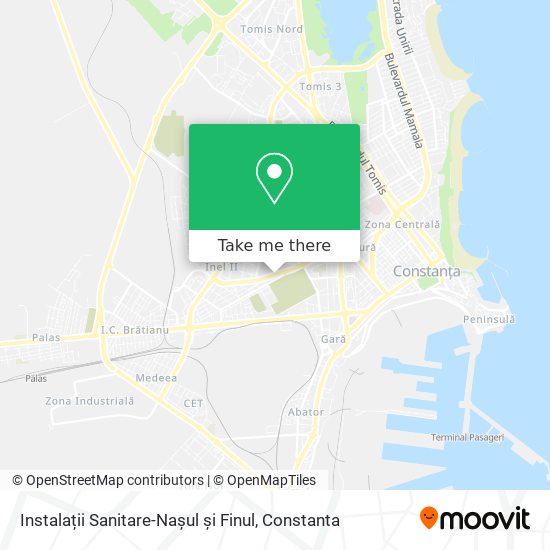 Instalații Sanitare-Nașul și Finul map