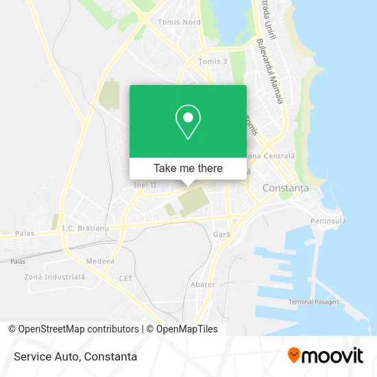 Service Auto map