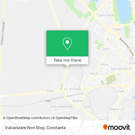 Vulcanizare Non Stop map