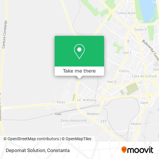 Depomat Solution map