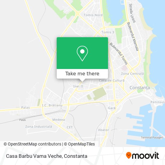 Casa Barbu Vama Veche map