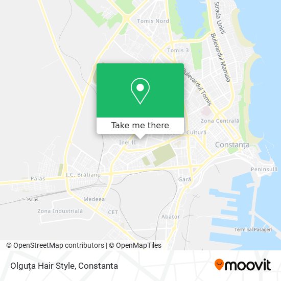 Olguța Hair Style map