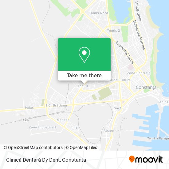 Clinică Dentară Dy Dent map