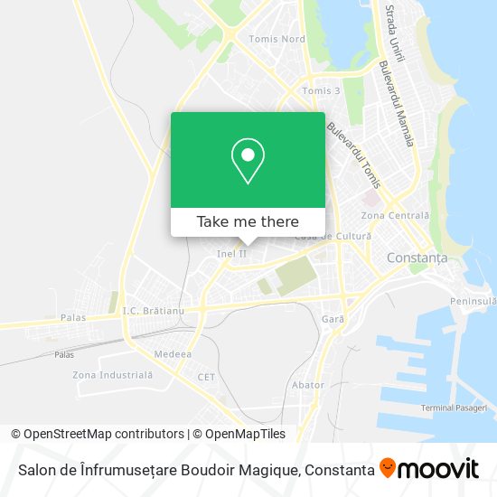 Salon de Înfrumusețare Boudoir Magique map