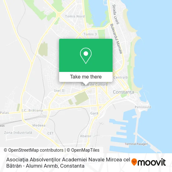 Asociaţia Absolvenţilor Academiei Navale Mircea cel Bătrân - Alumni Anmb map