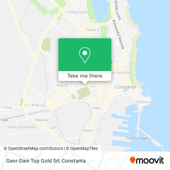 Geor-Dani Top Gold Srl map