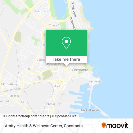 Amity Health & Wellness Center map