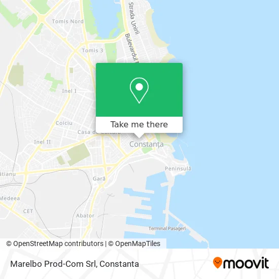 Marelbo Prod-Com Srl map