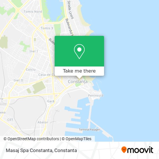 Masaj Spa Constanta map