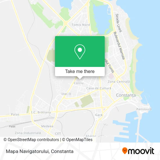 Mapa Navigatorului map