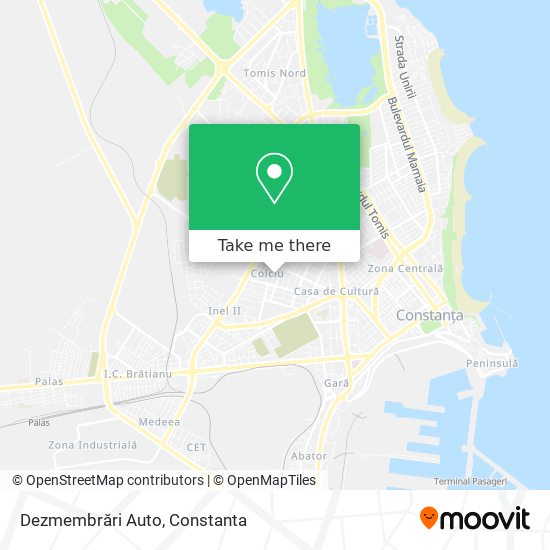 Dezmembrări Auto map