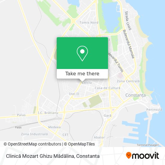 Clinică Mozart Ghizu Mădălina map