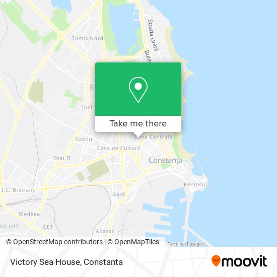 Victory Sea House map