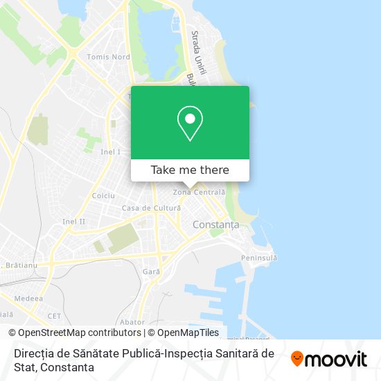 Direcția de Sănătate Publică-Inspecția Sanitară de Stat map
