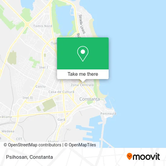 Psihosan map
