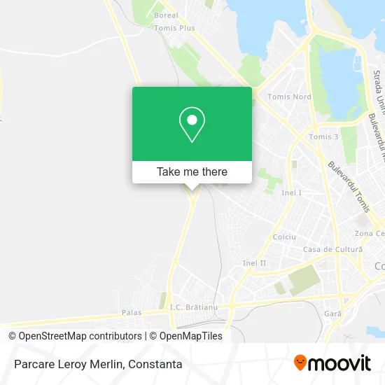 Parcare Leroy Merlin map